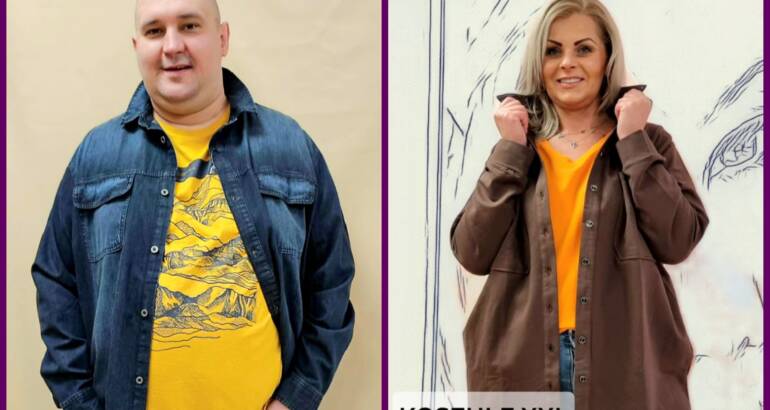 KOSZULE PLUS SIZE DAMSKIE I MĘSKIE