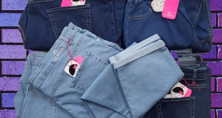 DŻINSY PRAWDZIWE DUŻE ROZMIARY