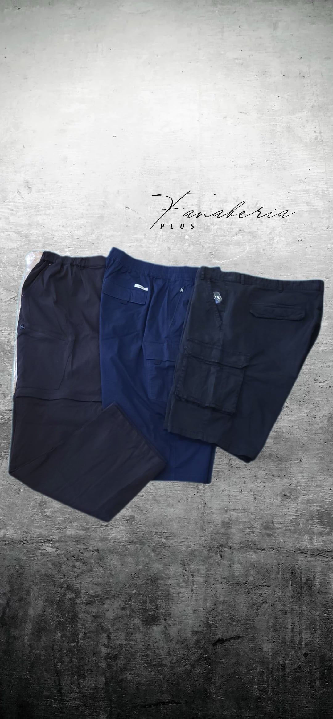męskie spodenki plus size