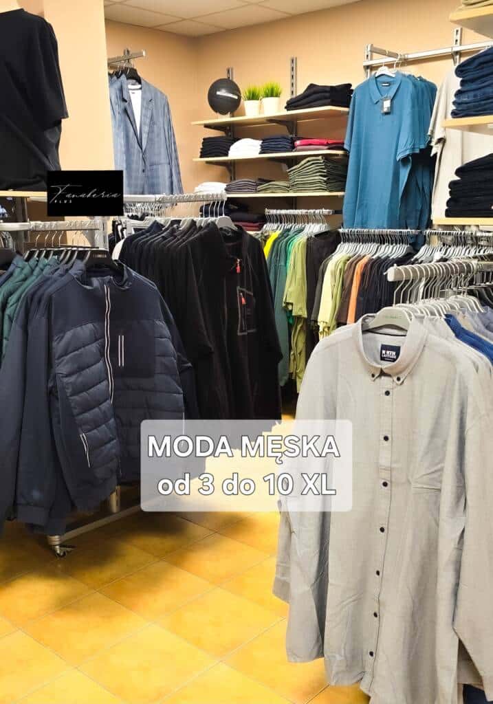 Męska odzież duże rozmiary Wrocław